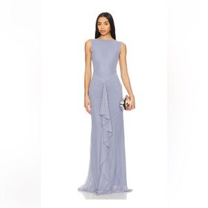 Lovers and friends dusk blue Maxi Dress from revolve